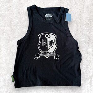 Beetlejuice Ribbed Tank Top | Black | Size XXL | NWT